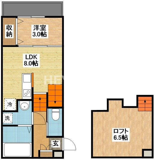 MODERN PALAZZO 諫早Kaiの間取り