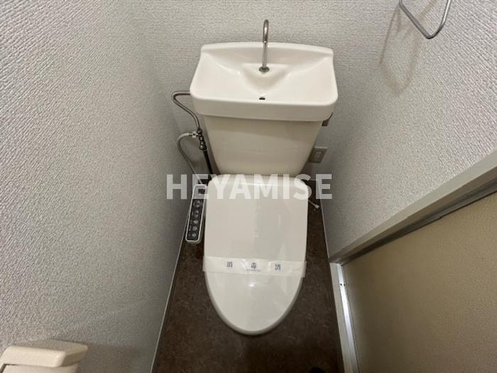 プレジール坂口A棟のトイレ