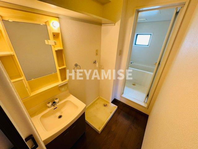 ロイヤルガーデン仲沖Aの洗面所|※室内画像は別号室のもの