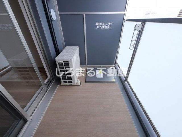 プレサンス深江橋ラヴィゲートのバルコニー