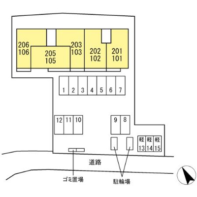 【区画図】 | トリシアテラス