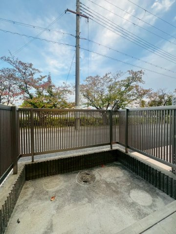 サンガーデン高津橋のバルコニー