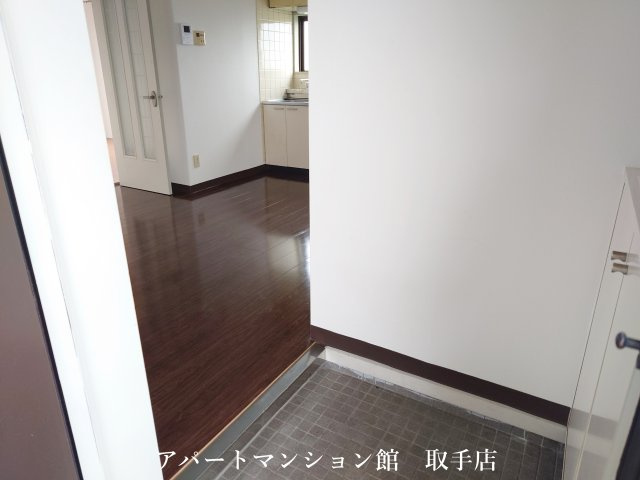 取手細井ハイムの玄関