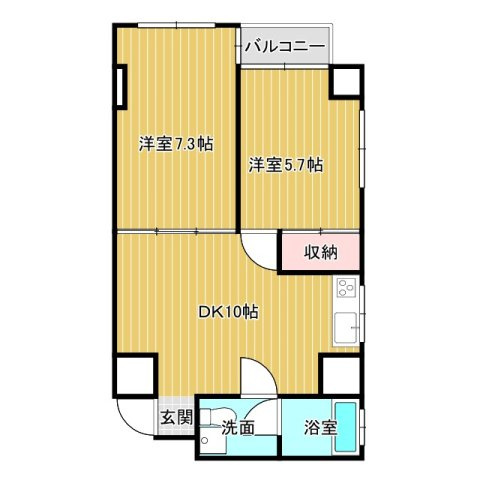 取手細井ハイムの間取り