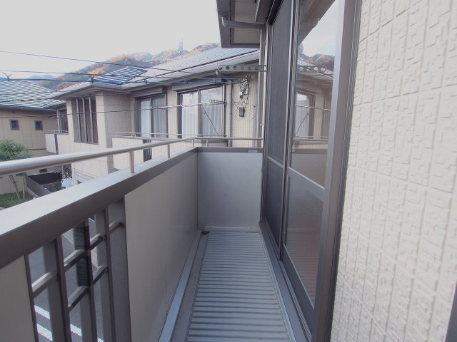 べルソー2番館のバルコニー