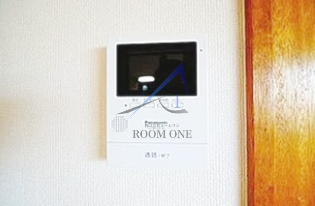 メゾン平間Ⅰのセキュリティ|モニター付きインターホンです。