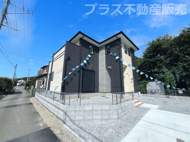 【外観】 | 糟屋郡粕屋町江辻6期　1号棟（全1棟）【仲介手数料無料・0円】 | 現地写真。プラス不動産販売なら、現場の全ての棟をまとめてご見学頂けます。