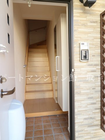 ソレイユの玄関