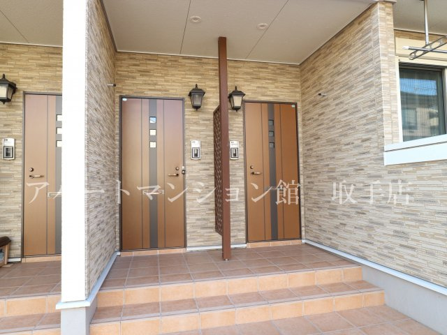 ソレイユの玄関