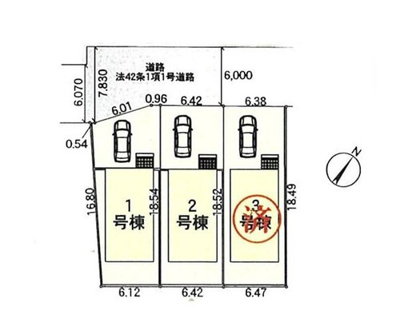 【区画図】 | 【Cradle garden】国分寺市東戸倉第４ | 西武国分寺線「恋ヶ窪」駅まで徒歩7分♪
JR中央線「西国分寺」駅まで自転車で7分♪
「国立」駅までバス17分！