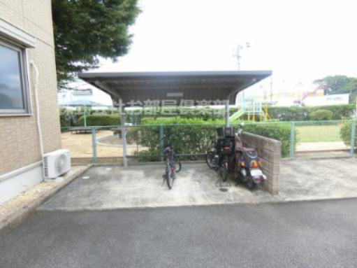 ボスコルーチェのその他共用部分|駐輪場があります