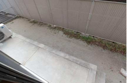 ボスコルーチェのバルコニー|陽当たり良好なバルコニーです