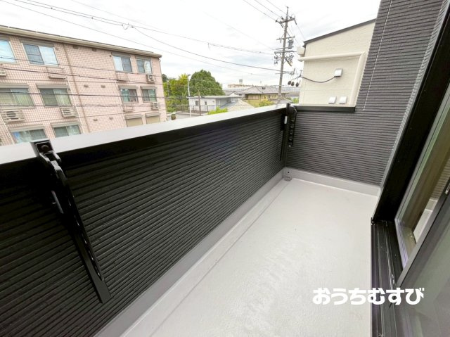 名東区貴船(全3棟)のバルコニー