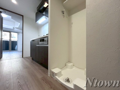 【設備】 | プレサンス上前津ディアシス | 洗濯機置き場です。