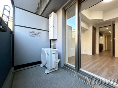 【バルコニー】 | プレサンス上前津ディアシス | 暖かな日差しのふりそそぐバルコニー