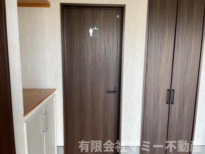 【内装】 | 河原田町店舗事務所I 1棟 | 1F男性更衣室