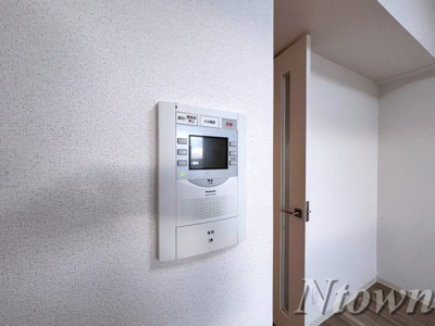 【セキュリティ】 | プレサンス名古屋駅ゲート | モニター付きインターホンです