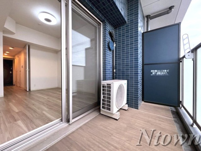 【バルコニー】 | プレサンス名古屋駅ゲート | お洗濯にも便利なバルコニー付き