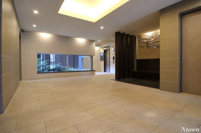 【ロビー】 | プレサンス名古屋駅ゲート | 落ち着いたロビーです