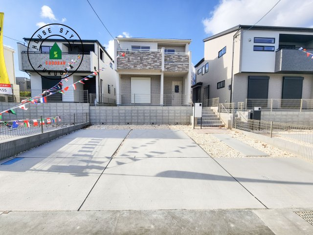 糟屋郡志免町王子2丁目第1-8棟（2号棟）の外観|デザイン性のある外観です。