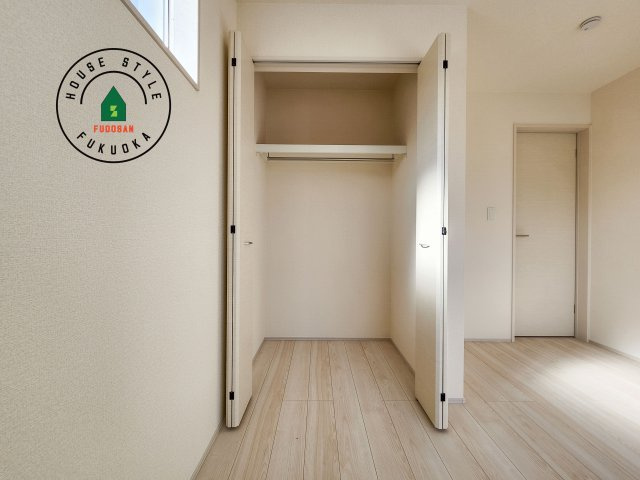 糟屋郡志免町王子2丁目第1-8棟（2号棟）の収納|収納には困りません。