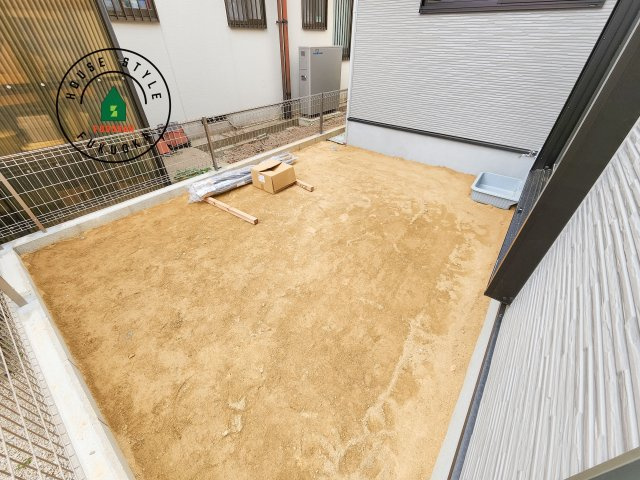 福岡市東区八田3丁目第11-2棟（2号棟）　の庭|お庭で自由な時間を過ごせます。