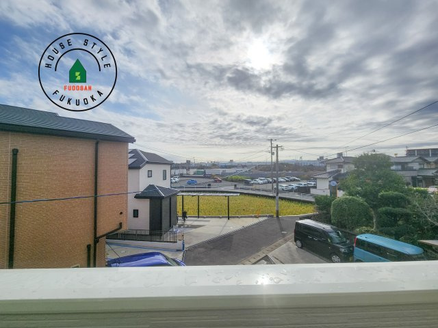 福岡市東区多々良2丁目第5-1棟（1号棟）の展望|窓から緑が見える物件も魅力的です。