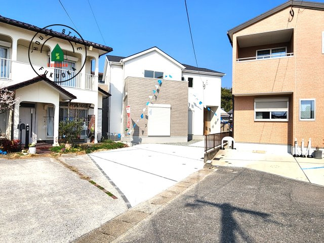 福岡市東区多々良2丁目第5-1棟（1号棟）の前面道路含む現地写真|見学の時間などお気軽にお問い合わせ下さい。