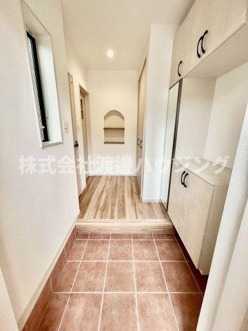 広瀬4丁目一戸建の玄関