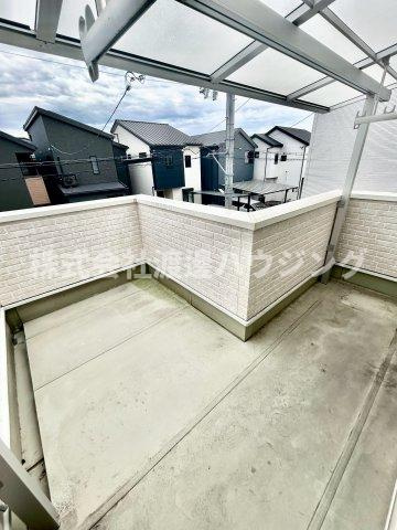 広瀬4丁目一戸建のバルコニー