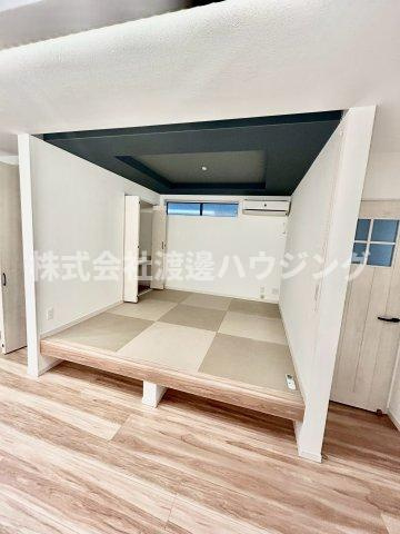 広瀬4丁目一戸建の和室|蹴上がりの和室