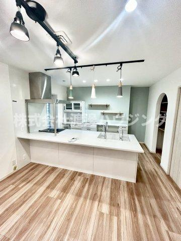 広瀬4丁目一戸建のキッチン|カウンターキッチン