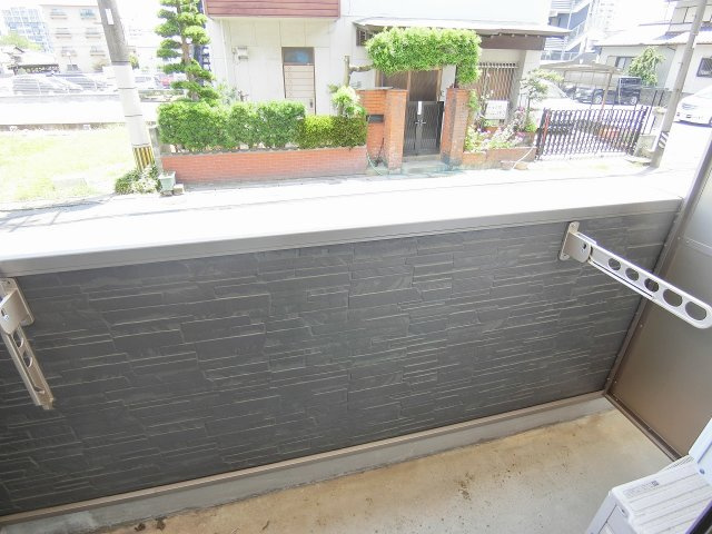 Benesta久留米のバルコニー