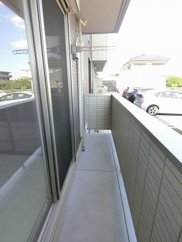 オッツ梅満のバルコニー|落ち着いた時間を過ごせるバルコニーです