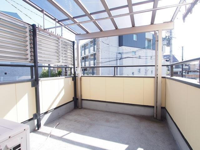 松園町戸建てのバルコニー