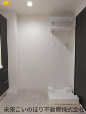 【脱衣所】 | セザール大宮日進 | 洗面脱衣所は広くゆとりのあるスペース。家族で朝の身支度をする時や親子で入浴する時にもスペースに余裕があり窮屈さを感じません♪