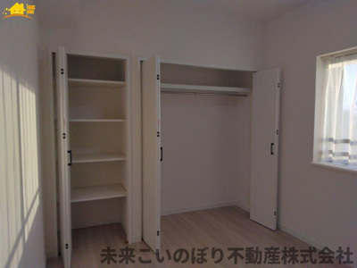 【収納】 | セザール大宮日進 | 各居室には十分な収納スペースを確保。お部屋全体を広々と使うことができます。