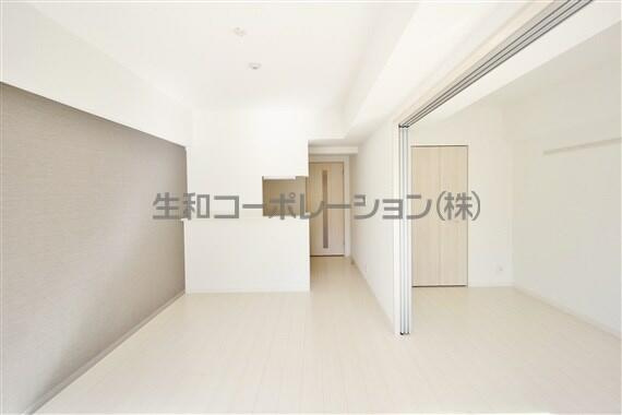 スカイガーデン錦糸町の居間・リビング| 