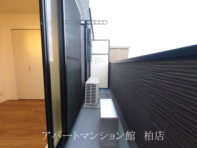 RIZE柏たなかⅢのバルコニー