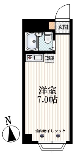 ヴィラウィステリアの間取り|★明るい南向き♪ゆとりある広さ★