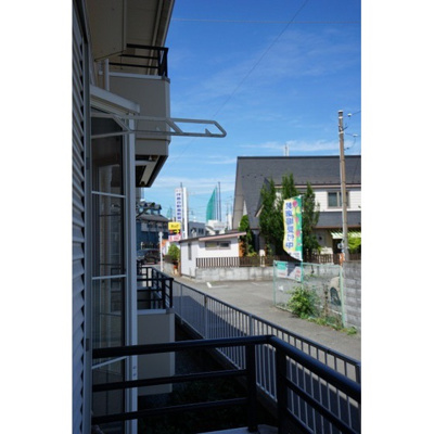 【バルコニー】 | ツインズＡ棟 | 洗濯物干せます