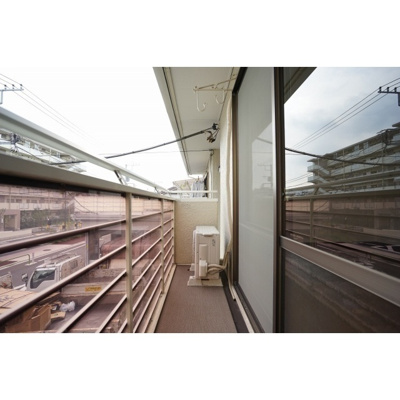 【バルコニー】 | サンハイツ山口 | 別部屋参考写真