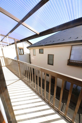 【バルコニー】戸倉2丁目貸家