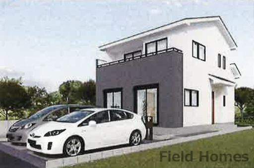 秦野市入船町新築戸建て　1号棟の外観|外観イメージ「秦野市入船町新築戸建て　1号棟」