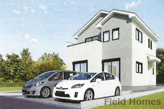 秦野市入船町新築戸建て　2号棟の外観|外観イメージ「秦野市入船町新築戸建て　2号棟」