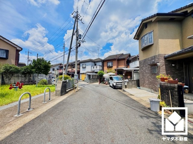 伏見区醍醐切レ戸町の前面道路含む現地写真