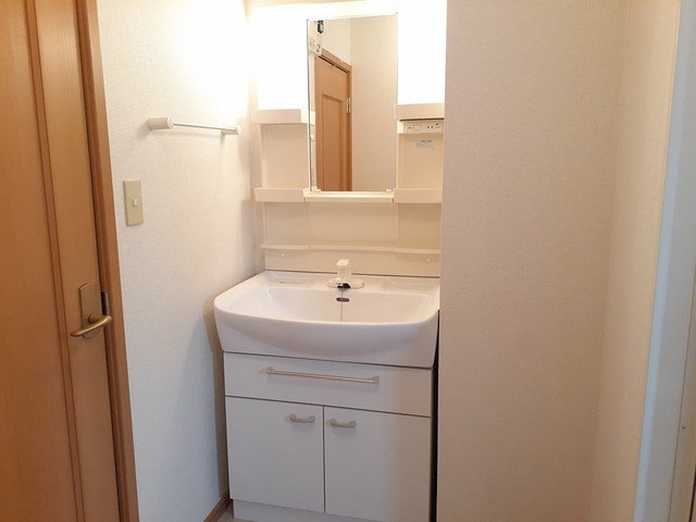 メゾン・ド・カンパニュの洗面所|コンパクトで使いやすい洗面所