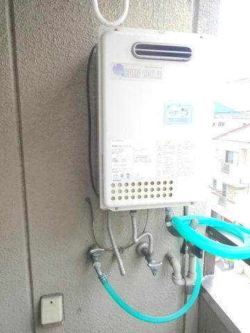 東江ハイツのバルコニー