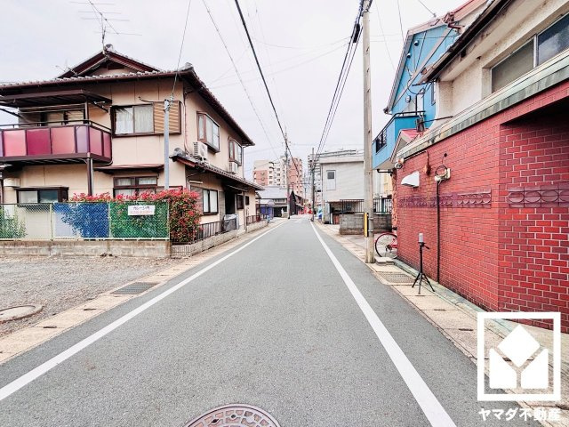 大津市長等３丁目　1期　1号棟の前面道路含む現地写真|10月25日　現地写真更新