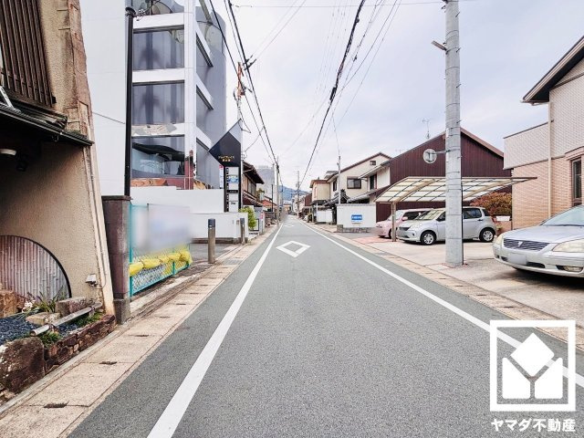 大津市長等３丁目　1期　1号棟の前面道路含む現地写真|10月25日　現地写真更新